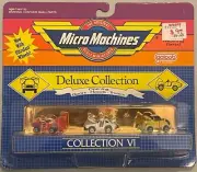 1988 Micro Machines Deluxe VI Jag XKE, '36 Ford Roadstar , MG Gull Wing 6 NEW!