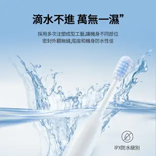 Y20聲波震動電動牙刷 清潔牙刷 牙齒美白 刷牙 潔牙 護齦 高頻聲波振動 智能電動牙刷 牙刷 清潔美白【APP下單最高22%回饋】