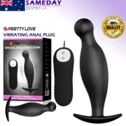 Vibrating Anal Plug Dildo Anal Vibrator Prostate Massager Butt Beads Sex Toy