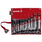New Sidchrome 11 Piece Metric Ring Spanner Set TorquePlus Fastening System