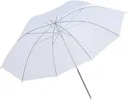 50cm/ 20Inch Photography Light Reflector Umbrella White Soft Studio Umbrella for Photography Lighting Umbrella Diffuser Accessory White One Size