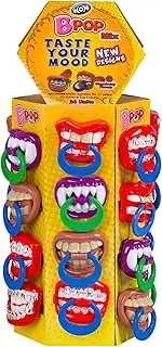 WOM Bpop Teeth Tower Lollipop, 15 g x 24