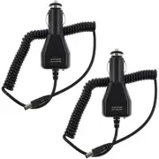 Car Charger Cable for Baofeng Uv-5r Uv5ra PX-777 TYT TH-F8 Wouxun Radios(2 Pack)