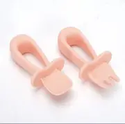 Baby training cutlery sets, teether + carry case - AU SELLER