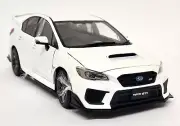 Sunstar 1/18 Subaru Impreza WRX STi 2018 Customised Version Crystal White Pearl