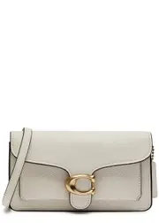 Coach Tabby Leather Wallet-on-chain - Ivory ONE SIZE