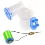 10Pcs Fly Tying Bobbin Spools Kit, Fly Tying Accessory Premium Empty Bobbin