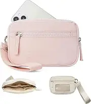 [CUAWBAPF] Convely Essential Wristlet, Convely Wristlet Wallets for Women, Small Card Holder Phone Wristlet Pouch Purse