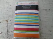 Mainstay Multi-Color 52" x 70" Rectangle Vinyl Tablecloth, NIP