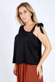 Juno Jacquard Top--FTB-13810TWFA