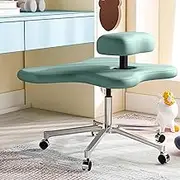 Kneeling Chair, Meditation Chair with Wheels, Cross Legged Kneeling Chair for Ergonomic Posture Corrective