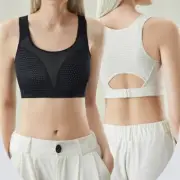 Women Les Tomboy FTM Chest Breast Binder Net Buckle Sports Bra Vest Tank Top