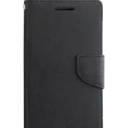 Fancy Diary Case for iPhone 13 Black/Black