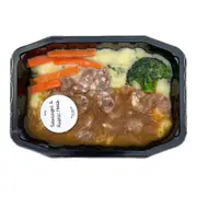 Organic Your Invited Food Co Sausages and Rustic Mash 300g – Fresh, healthy organic delivery | Doorstep Organics.