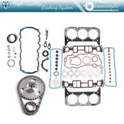 Full Gasket Set Timing Chain Kit For Isuzu GMC Chevrolet Oldsmobile 4.3L (for: Isuzu)