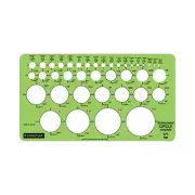 Staedtler Templates, 39 Circles, 4 X 7.25, Green 977 101 STAEDTLER, INC.