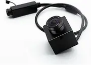 2.5mm Wide Angle Fisheye Lens Square Onvif Compatible for Mini Camera Surveillance 2/4MP HD CCTV Video for Industry Security IP Camera(2MP POE 48V-2.5mm)