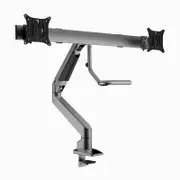 Desky Dual Bar Monitor Arm - Space Grey
