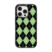 iPhone 16 Pro Impact Case ARGYLE GREEN