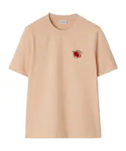 Burberry Logo Printed Crewneck T-Shirt XXS,S,XS,L,M Tea cup color