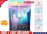 Yerba Magic-Instant Tea Powder 3-in-1 Super Drink Peach Mango Probiotic Bev AU