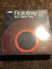 GAF Rototray 100 Slide Tray Projector - Sawyer's 2 x 2 Slides NEW
