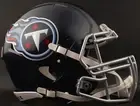 TENNESSEE TITANS NFL Authentic GAMEDAY Football Helmet w/S2BDC-SP Facemask