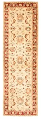 Vintage Hand-knotted Runner Rug 3'2" x 10'5" Traditional Wool Carpet