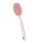 Soft Brush Boil Clean Body Scrub Silicone Scrubber Exfoliator with Handle