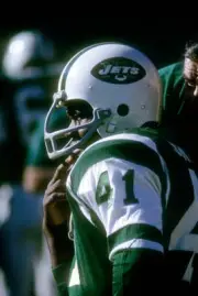 Running Back Matt Snell Of The New York Jets 1972 NFL OLD PHOTO