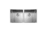 AGUZZO Stainless Steel Kitchen Sink - 865mm Double Bowl - Top/Under Mount
