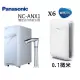 【Panasonic 國際牌】觸控式冷熱飲水機 NC-ANX1+德國BRITA X6硬水軟化淨水器(歡迎加賴ID:@ycctech洽詢)