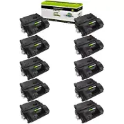 10PK CE390X 90X Black Toner For HP LaserJet 600 M602n M602dn M602x M4555h Print
