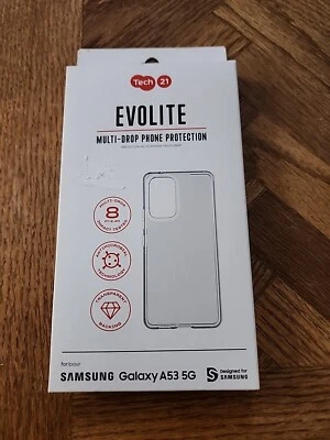 Tech21 Evo Lite Case for Samsung Galaxy A53 5G (Clear)