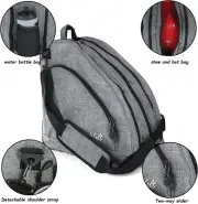Ice Skate Bag Roller Skate Bag | Inline Skate Bag, Premium Bag and Fashion Grey