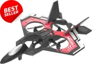 Drone for Kids, RC Plane with Lights, 3 Batteries & 3D Flip