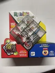 Rubik’s Perplexus Fusion Puzzle Maze Ball Skill Game Cube