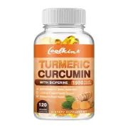 Turmeric Curcumin - 95% Curcuminoids, BioPerine Black Pepper Extract -Joint Care