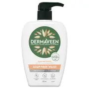 DermaVeen Daily Nourish Soap-Free Wash for Dry & Sensitive Skin 500ml