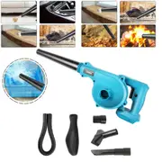 Cordless Electric Leaf Blower Home Car Dust Vacuum Cleaner w/ 2 Battery&Charger