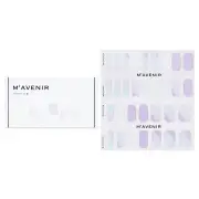 Mavenir Nail Sticker (Assorted Colour) - # Silver Pointnail Nail 32pcs