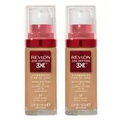 Revlon Age Defying 3X Foundation 30ml 55 COOL BEIGE - 2 pack