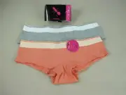 Antz Pantz Ladies 2 Pack Frenchie Briefs Underwear size 12 Colour Apricot Grey