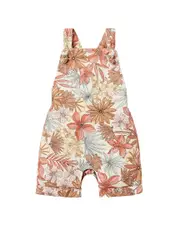 Janie and Jack Floral Knot Overall