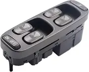 Electric Power Window Master Control Switch 8637145 8638452 9472276 Compatible for Volvo V70 S70 XC70 1998-2000