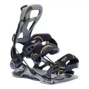 SP fastec BROTHERHOOD Brand New Snowboard Bindings BLACK S