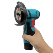 Rechargeable Handheld Angle Grinder 12V Electric Small Cutting Machine Grinder
