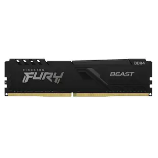 金士頓 Kingston FURY DDR4 2666 8G BEAST 桌上型超頻記憶體 KF426C16BB/8