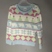 Holiday Time Toddler Polar Bear Christmas Sweater (4t)