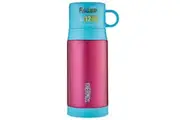 Thermos 355ml Funtainer Vacuum Insulated Warm Beveridge Drink Bottle Pink SS
